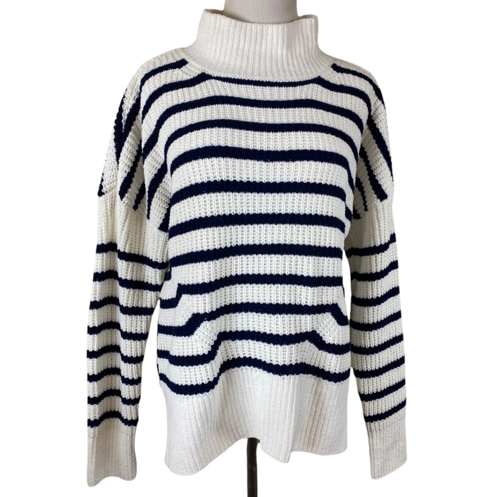 Crown & Ivy Cowl Neck Chunky Knit Sweater